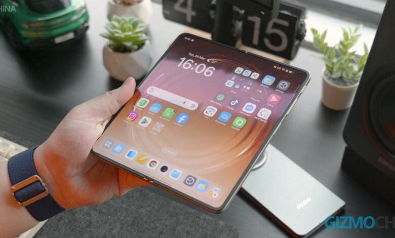 Oppo Find N7 Wide Muncul dengan Kamera Horizontal, Layar Lipat Nyaris Tanpa Bekas Lipatan