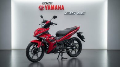 Yamaha 135LC 2026 Disegarkan, Warna Baru Bikin Aura Sporty Makin Kental