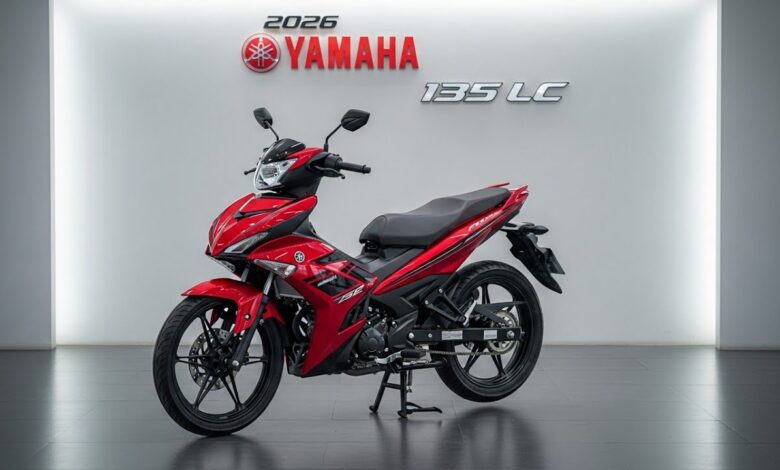 Yamaha 135LC 2026 Disegarkan, Warna Baru Bikin Aura Sporty Makin Kental