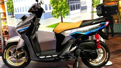 Yamaha Gear Ultima Disulap Jadi Kalcer Petualang, Warna Berani dan Aksesori Touring Bikin Beda