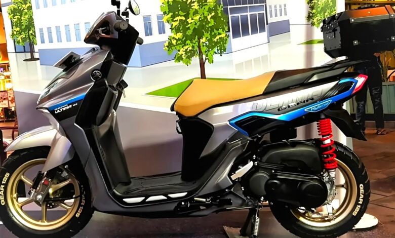 Yamaha Gear Ultima Disulap Jadi Kalcer Petualang, Warna Berani dan Aksesori Touring Bikin Beda