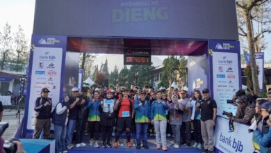 2.000 Pelari Padati Dieng, Bank Bjb Perkuat Panggung Sport Tourism
