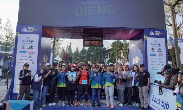 2.000 Pelari Padati Dieng, Bank Bjb Perkuat Panggung Sport Tourism