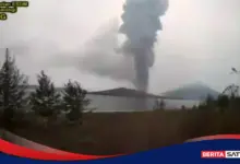 Gempa Dangkal Melonjak, Anak Krakatau Mengirim Sinyal Baru dari Kedalaman Dangkal