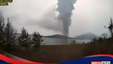 Gempa Dangkal Melonjak, Anak Krakatau Mengirim Sinyal Baru dari Kedalaman Dangkal