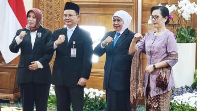 Khofifah Minta Kepala BPKP Jatim Baru Perkuat Sinergi, Akuntabilitas Daerah Jadi Ujian Awal