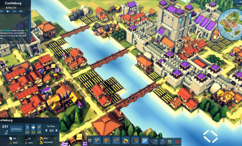 Kingdoms And Castles Disukai 93% Pemain, City Builder Abad Pertengahan Ini Lagi Diskon 50% Di Steam