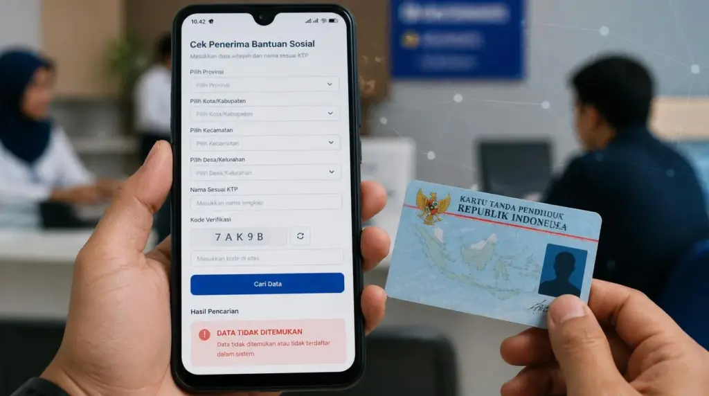 Cara Cek Desil Bansos Lewat NIK, Dua Jalur Resmi Kemensos yang Menentukan Layak atau Tidak