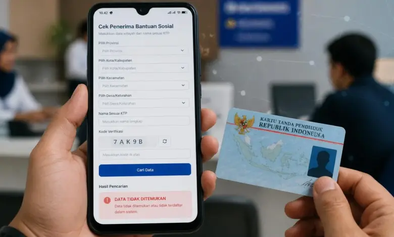 Cara Cek Desil Bansos Lewat NIK, Dua Jalur Resmi Kemensos yang Menentukan Layak atau Tidak