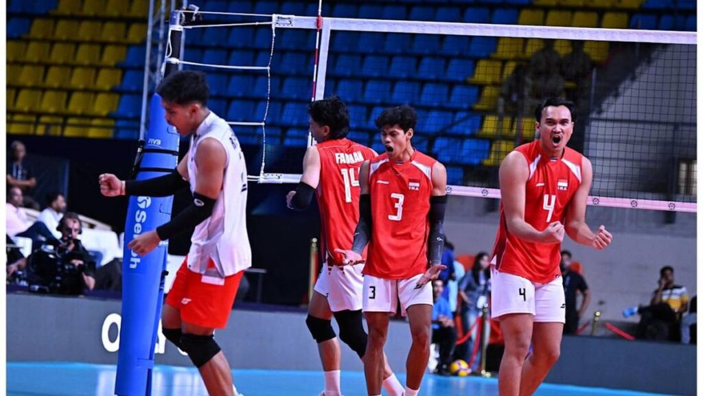 Drama Lima Set di AVC Men's Cup 2026, Indonesia Taklukkan Qatar Lewat Mental Baja dan 32 Poin Fauzan