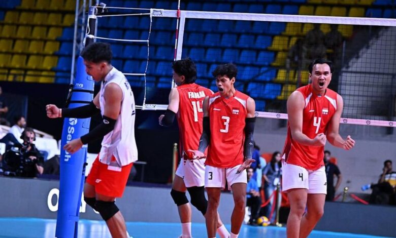 Drama Lima Set di AVC Men's Cup 2026, Indonesia Taklukkan Qatar Lewat Mental Baja dan 32 Poin Fauzan