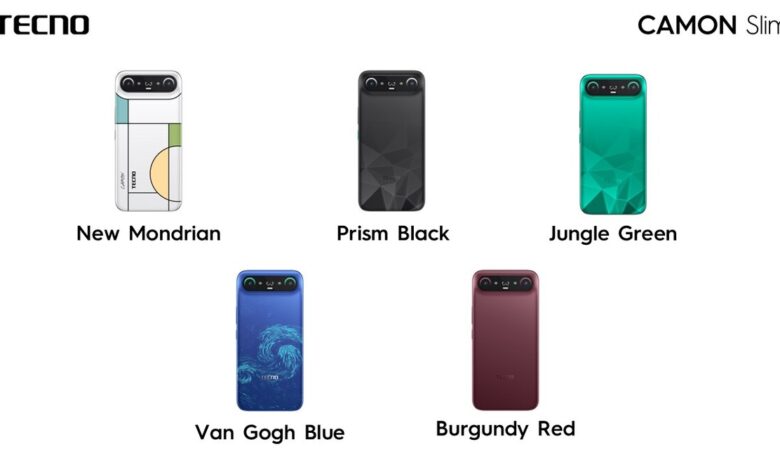 Tecno Camon Slim Tampil Berani, Bodi 6,39 Mm Tetap Bawa Baterai 5.600 mAh