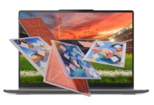 Lenovo Yoga 7i Aura Edition 2026, 2-in-1 Matang dengan Baterai yang Sangat Tahan Lama