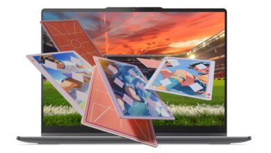 Lenovo Yoga 7i Aura Edition 2026, 2-in-1 Matang dengan Baterai yang Sangat Tahan Lama