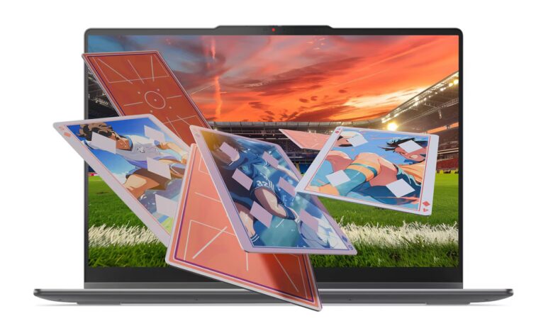 Lenovo Yoga 7i Aura Edition 2026, 2-in-1 Matang dengan Baterai yang Sangat Tahan Lama