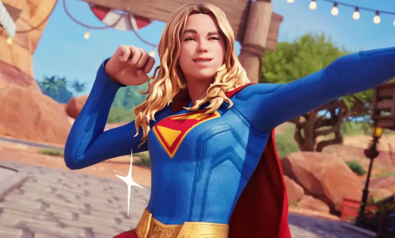 Milly Alcock Terkesan Lihat Supergirl Versi Fortnite, Krypto Siap Curi Perhatian