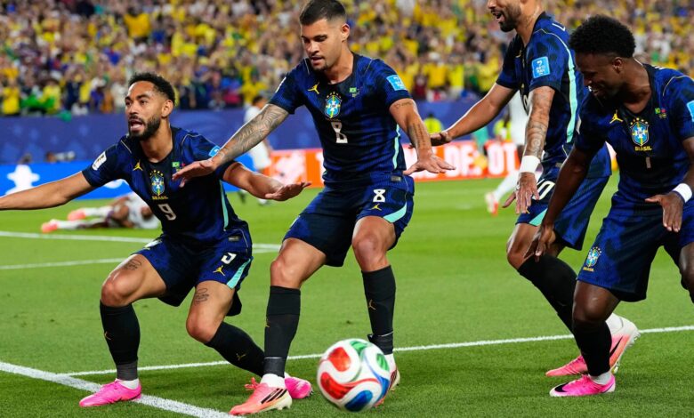 Pesona Ratu Kecantikan di Laga Brasil Vs Haiti, Dukungan yang Bikin Mata Susah Lepas
