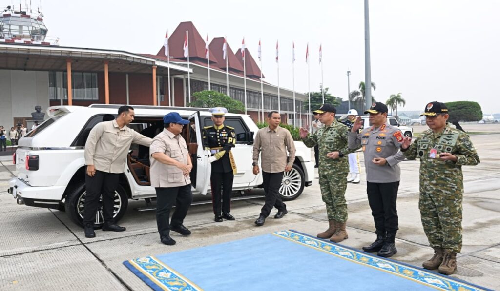 Prabowo Di Jatim, Resmikan 1.151 Km Jalan Dan Hadiri Munas NU