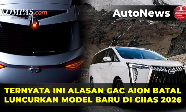 GAC Aion Tunda Dua Mobil Baru di GIIAS 2026, Kurs Dolar dan Harga BBM Jadi Pengganjal