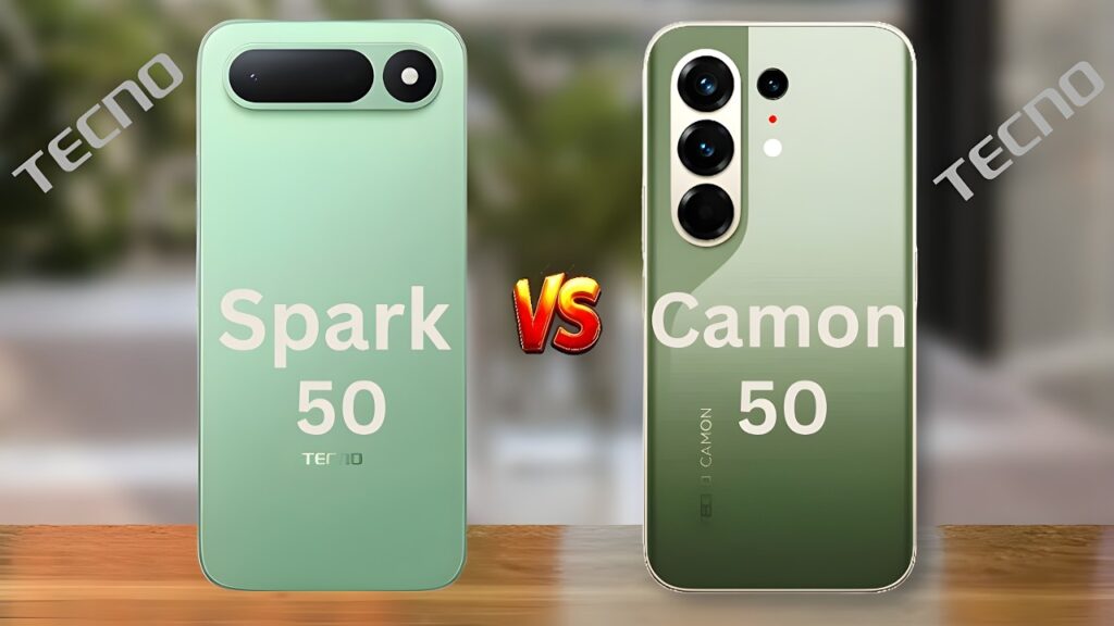 Tecno Camon Slim dan Spark 50, Ponsel Tipis dan Baterai Jumbo di Harga Berbeda