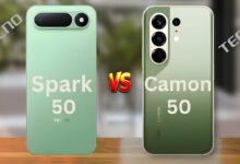 Tecno Camon Slim dan Spark 50, Ponsel Tipis dan Baterai Jumbo di Harga Berbeda