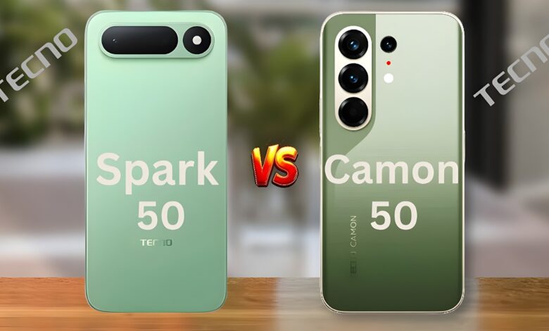 Tecno Camon Slim dan Spark 50, Ponsel Tipis dan Baterai Jumbo di Harga Berbeda