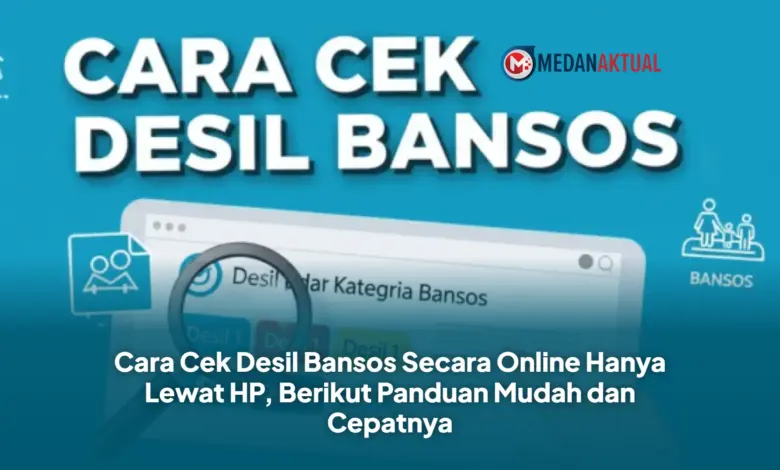 Desil Bansos Bisa Dicek Sendiri, Begini Cara Mengetahui Posisi Ekonomi Keluarga Online