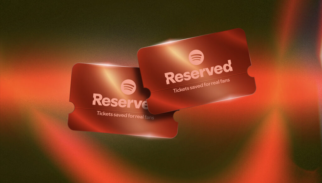 Spotify Luncurkan Reserved, Tiket Konser Kini Diutamakan untuk Fans Setia Bukan Calo