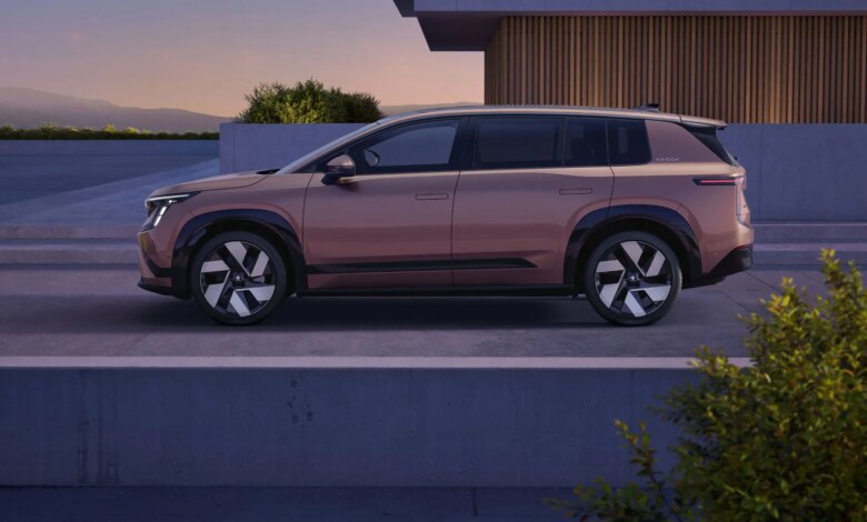 Skoda Punya Flagship EV Baru, Jarak Tempuh 640 Km Dan Kabin Tujuh Kursi