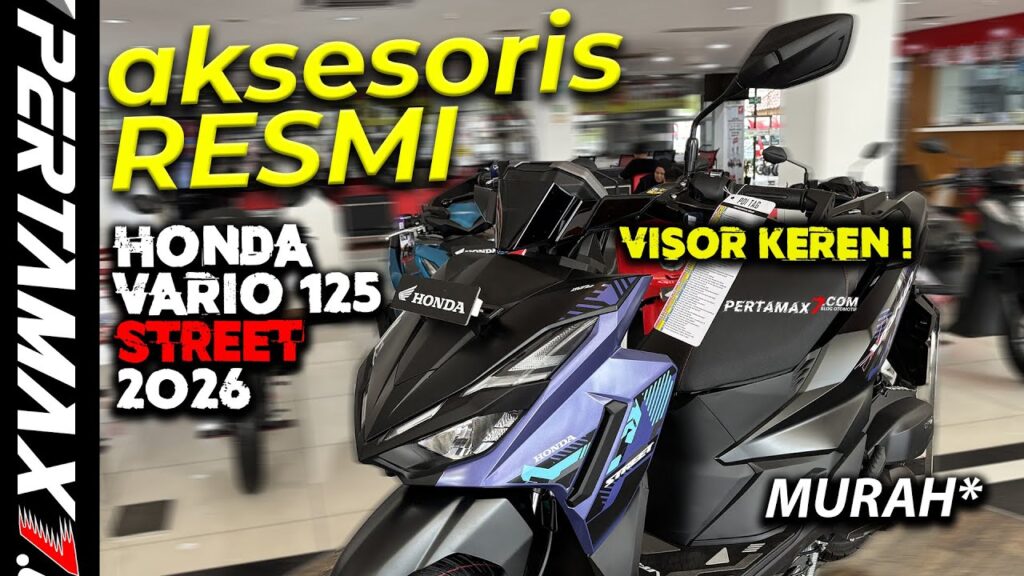 Astra Honda Motor Siapkan Aksesori Resmi Untuk Vario 125 Street, Sentuhan Kecil Yang Mengubah Karakternya