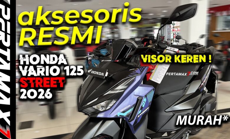 Astra Honda Motor Siapkan Aksesori Resmi Untuk Vario 125 Street, Sentuhan Kecil Yang Mengubah Karakternya
