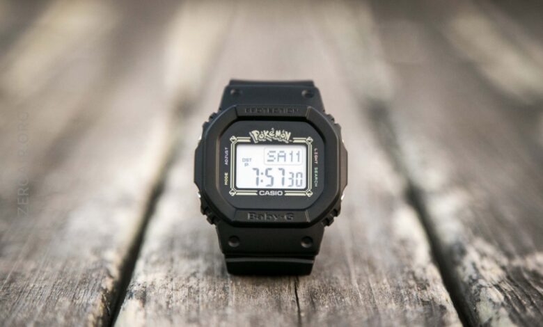 Casio G-Shock Pokémon Bocor Dalam Ukuran Penuh, Bukan Lagi Baby-G Kecil