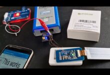 Layar E-Paper NFC Tanpa Baterai, Cukup Ditempel ke Ponsel untuk Menyala dan Berganti Warna