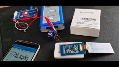 Layar E-Paper NFC Tanpa Baterai, Cukup Ditempel ke Ponsel untuk Menyala dan Berganti Warna