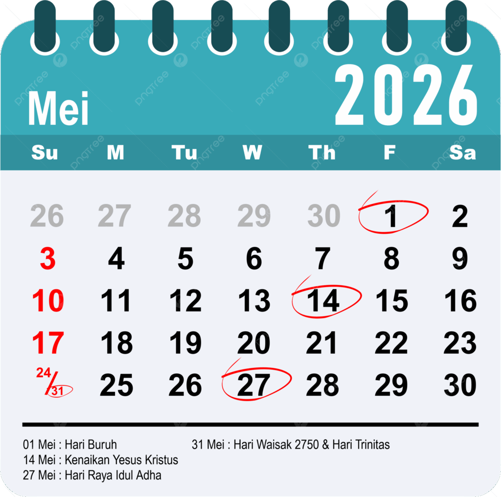 Mei 2026 Paling Ramai Libur, Pemerintah Sisipkan Dua Cuti Bersama yang Bikin Banyak Orang Lega