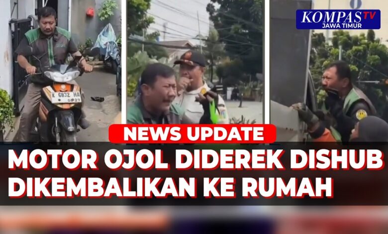 Usai Ojol Menangis Saat Motor Diderek, Dishub DKI Janjikan Penertiban Lebih Komunikatif