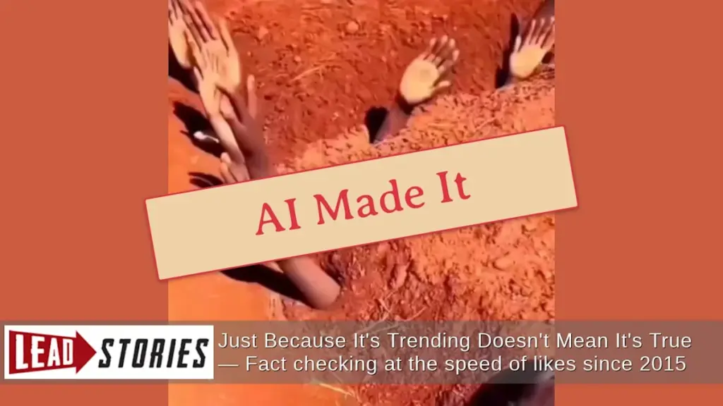 Video Tangan Dari Tanah Itu Bukan Sudan, Jejak AI Yang Mengubah Tragedi Menjadi Ilusi