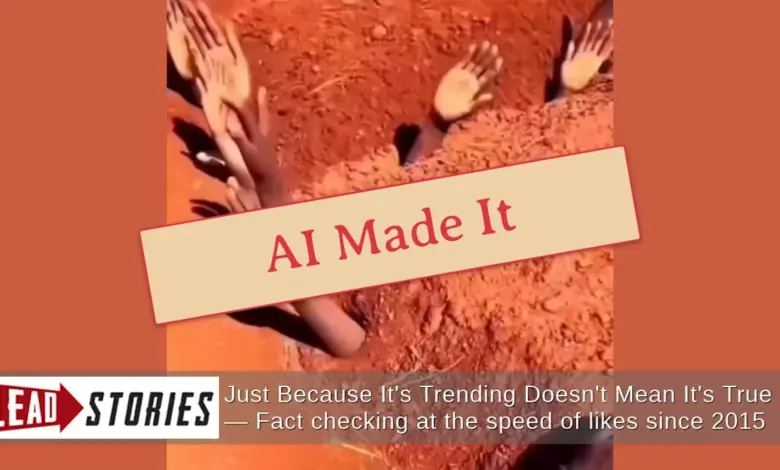 Video Tangan Dari Tanah Itu Bukan Sudan, Jejak AI Yang Mengubah Tragedi Menjadi Ilusi
