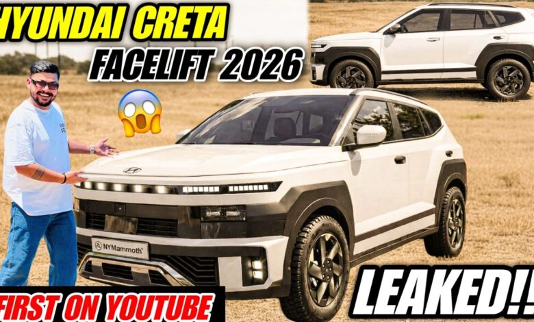 Hyundai Creta Facelift 2026 Mulai Bocor, ADAS Makin Lengkap dan Wajahnya Kini Lebih Galak
