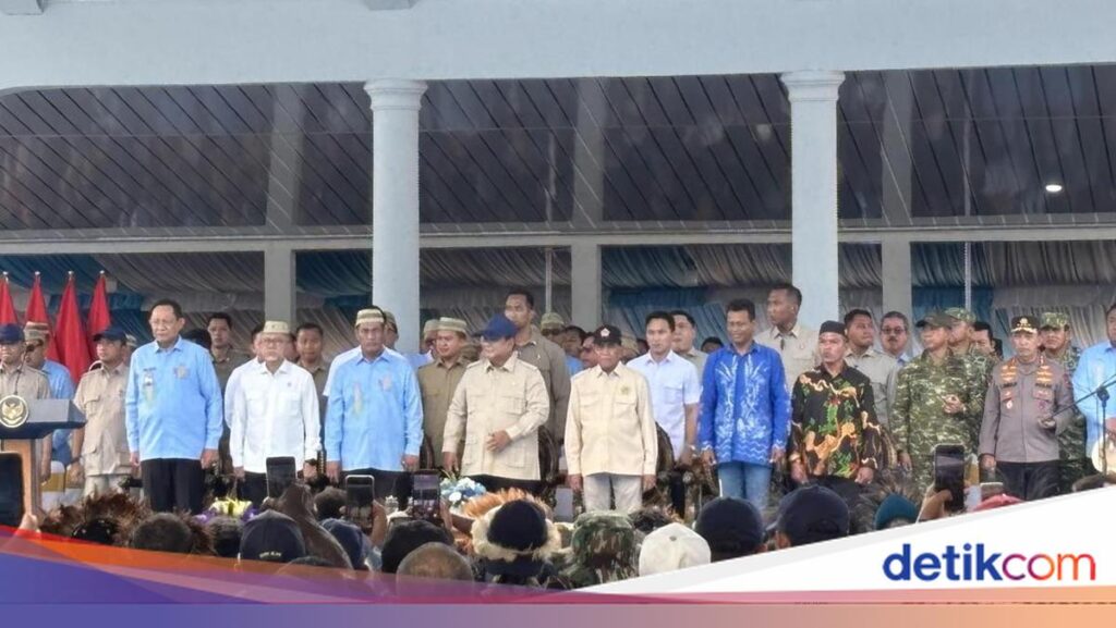 Prabowo Sapa Panglima TNI-Kapolri, Sindiran Halus soal Nama dan Jabatan yang Sulit Diganti