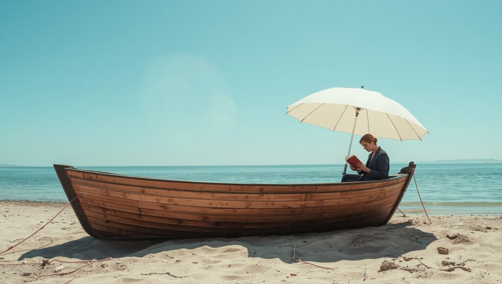 Bikin Foto di Perahu Kayu Terlihat Seperti Adegan Film, Pakai Prompt Gemini AI Ini