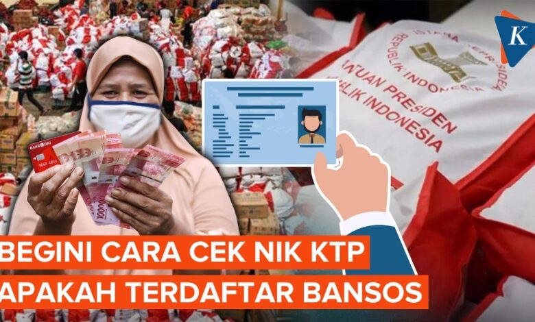 Cek Desil Bansos 2026 Online Pakai NIK KTP, Ternyata Statusmu Bisa Berubah