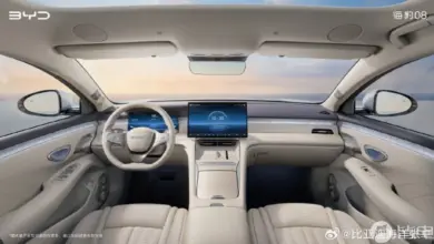 Interior BYD Seal 08 Bocor, Empat Tema Kabin dan Layar Besar Siap Menggoda Rival