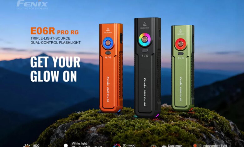 Fenix E06R Pro RG Hadir Dengan Laser Hijau Dan Lampu Merah, Desain Tipis Tetap Dipertahankan