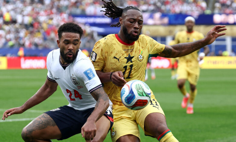 Inggris Menekan 88 Persen, Ghana Bertahan Rapat dan The Three Lions Gagal Menang