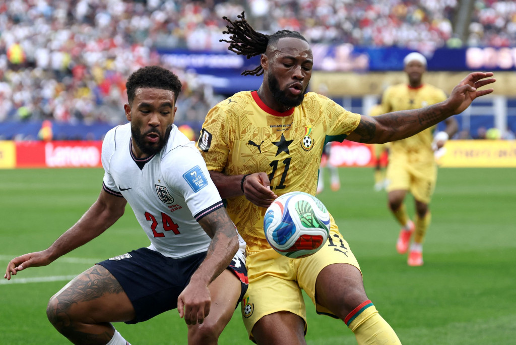 Inggris Menekan 88 Persen, Ghana Bertahan Rapat dan The Three Lions Gagal Menang
