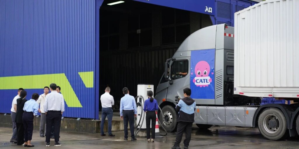 CATL Masuk Eropa Dengan Truk Tukar Baterai, Inggris Jadi Pintu Masuk 2027