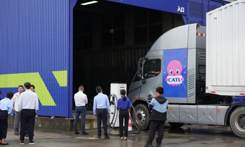 CATL Masuk Eropa Dengan Truk Tukar Baterai, Inggris Jadi Pintu Masuk 2027