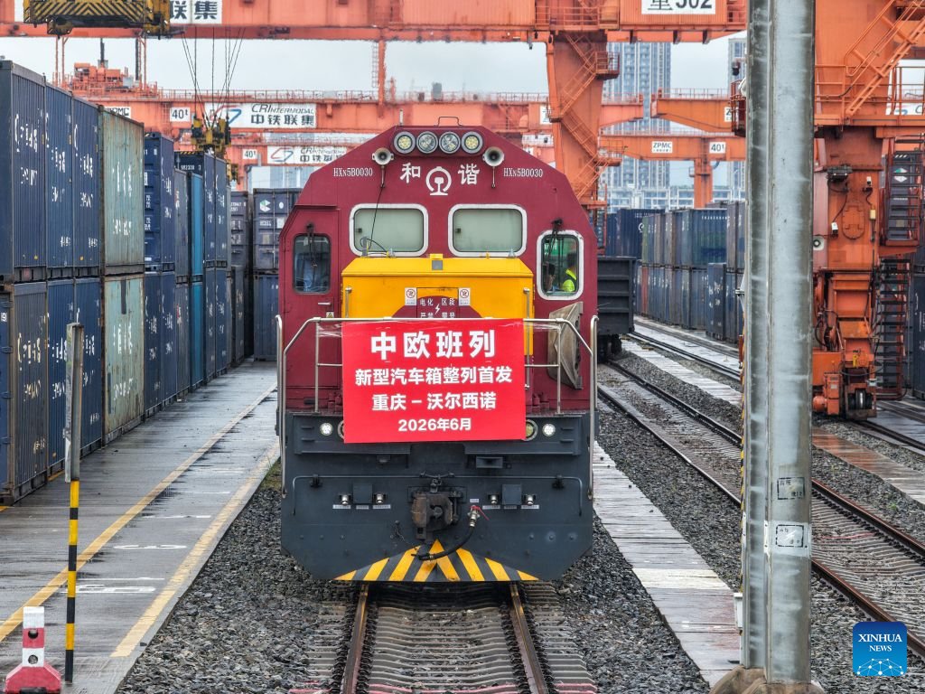 Chongqing Tambah Kapasitas Kereta ke Eropa, Ekspor Mobil China Kini Bisa Jauh Lebih Murah
