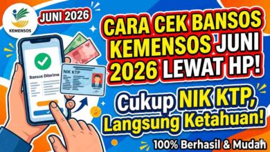 Cek Bansos Kemensos Cukup Pakai NIK KTP, Tak Perlu Lagi Datang ke Kantor Desa